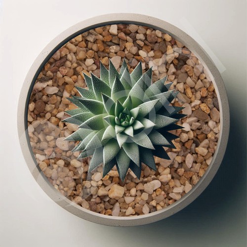 Natural plant pot - natural,