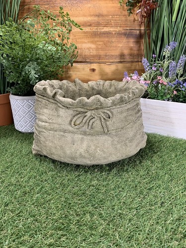Stone garden sack - garden, pot